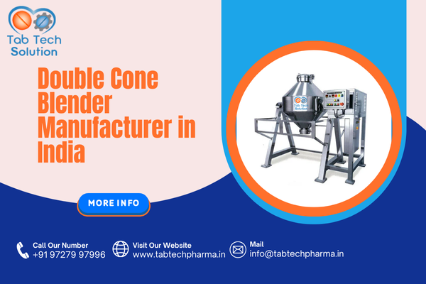 Double Cone Blender Manufacturer in India