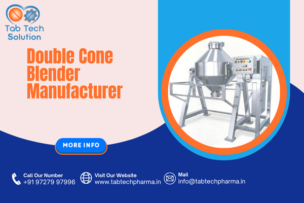 Double Cone Blender Manufacturer