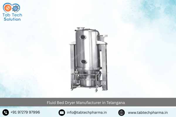 Fluid Bed Dryer Manufacturer in Telangana