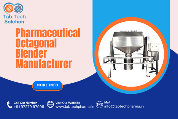 Pharmaceutical Octagonal Blender Manufacturer