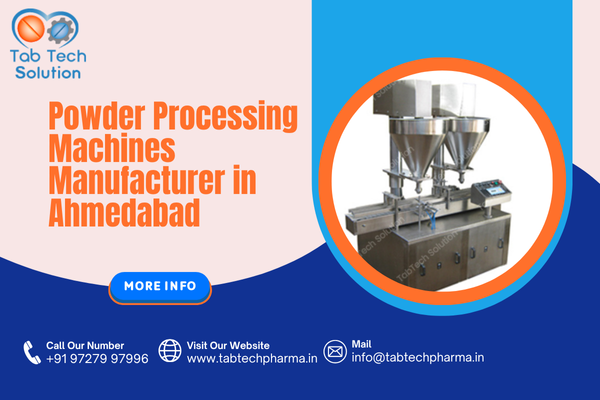 Powder Processing Machines Manufacturer in Ahmedabad