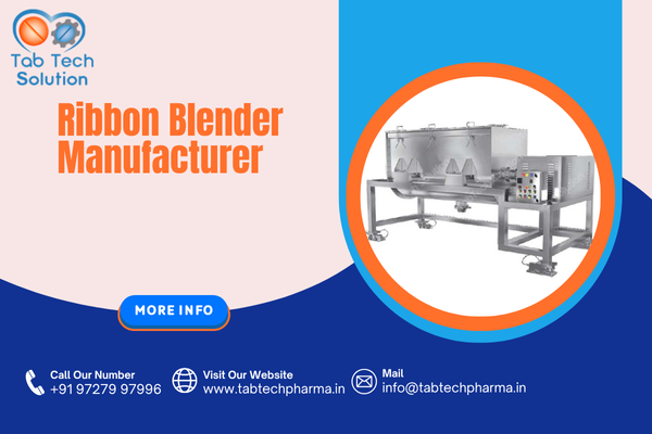 Ribbon Blender Manufacturer