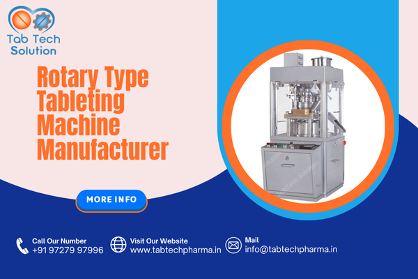 Rotary Type Tableting Machine Manufacturer