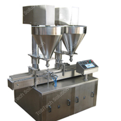 Semi Automatic Augar Type Powder Filling Machine
