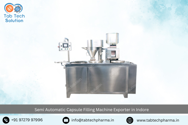 Semi Automatic Capsule Filling Machine Exporter in Indore
