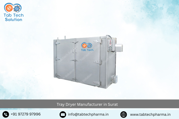Tray Dryer Manufacturer in Surat