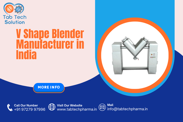 V Shape Blender Manufacturer in India